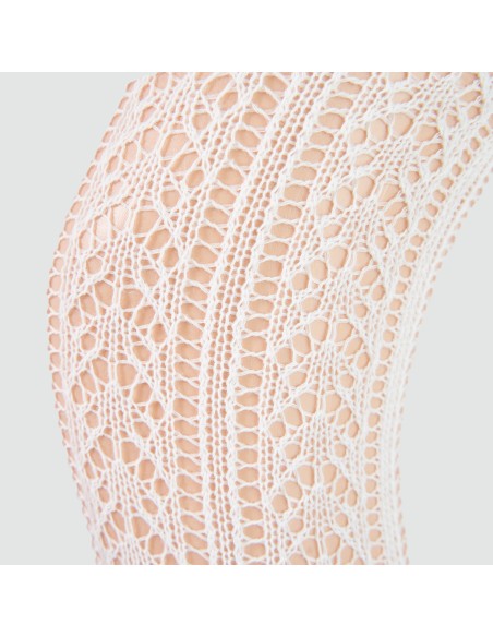 Media de mujer calada con diseño geométrico - Confecciones Robres Media de mujer calada con diseño geométrico - Confecciones Robres