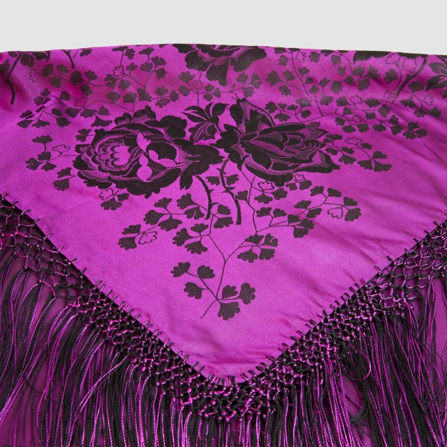 Mantón 50% Seda natural y 50% Rayón - Confecciones Robres